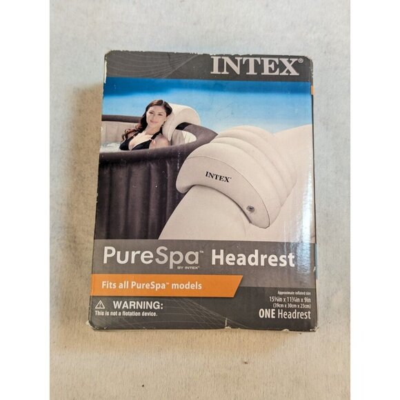 Intex PureSpa Headrest Removable Inflatable Hot Tub Accessory - Picture 2 of 3